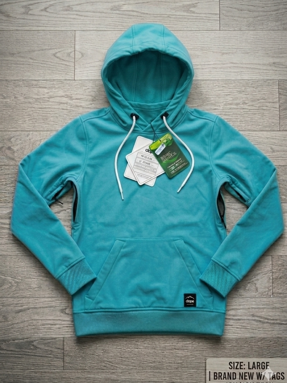 🩵NWT Dope Snow Hoodie | Women’s Large | 10k Waterproof🩵